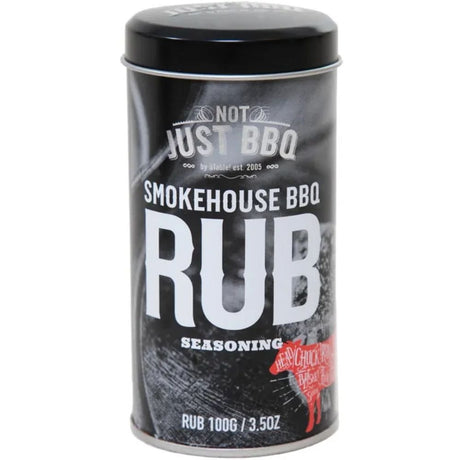 Not Just BBQ 160g Smokehouse BBQ Rub - Old Railway Line Garden Centre
