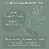 Nudie Jewellery Avalon Bangle Regular (Choice of 2)