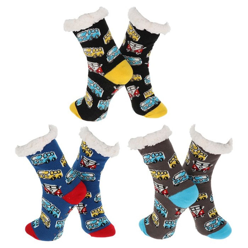 Nuzzles 41cm Mens Campervan Socks