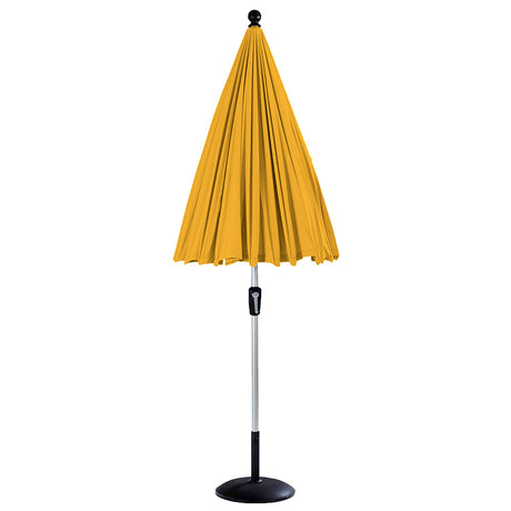 Hartman 2.7m Shanghai Round Crank & Tilt Parasol - Ochre