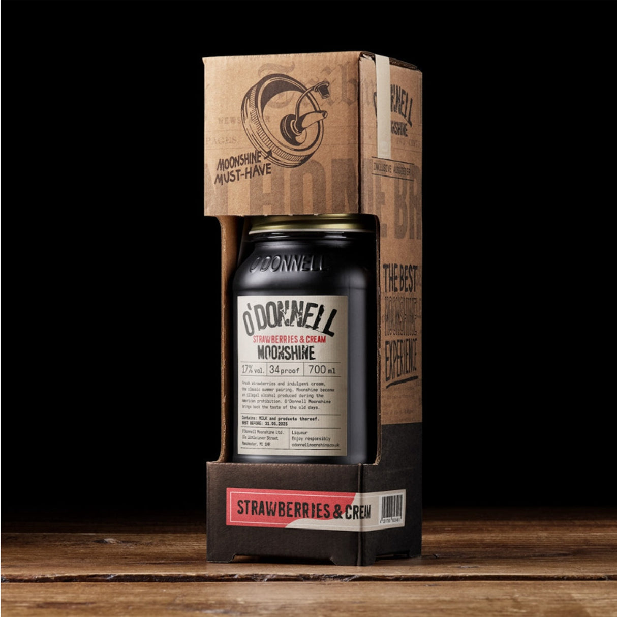 O'Donnell Moonshine Strawberry & Cream Gift Box