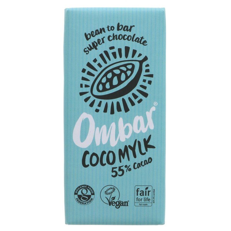 Ombar 70g Coco Mylk Chocolate Bar - Old Railway Line Garden Centre