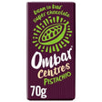 Ombar 70g Pistachio filled Dark Chocolate Bar - Old Railway Line Garden Centre
