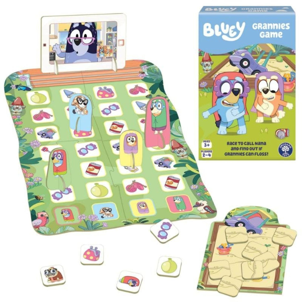 Orchard Toys Bluey Grannies Game - Old Railway Line Garden Centre
