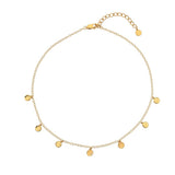 Hot Diamonds HD X JJ Lunar Choker Necklace - Gold