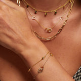 Hot Diamonds HD X JJ Lunar Choker Necklace - Gold
