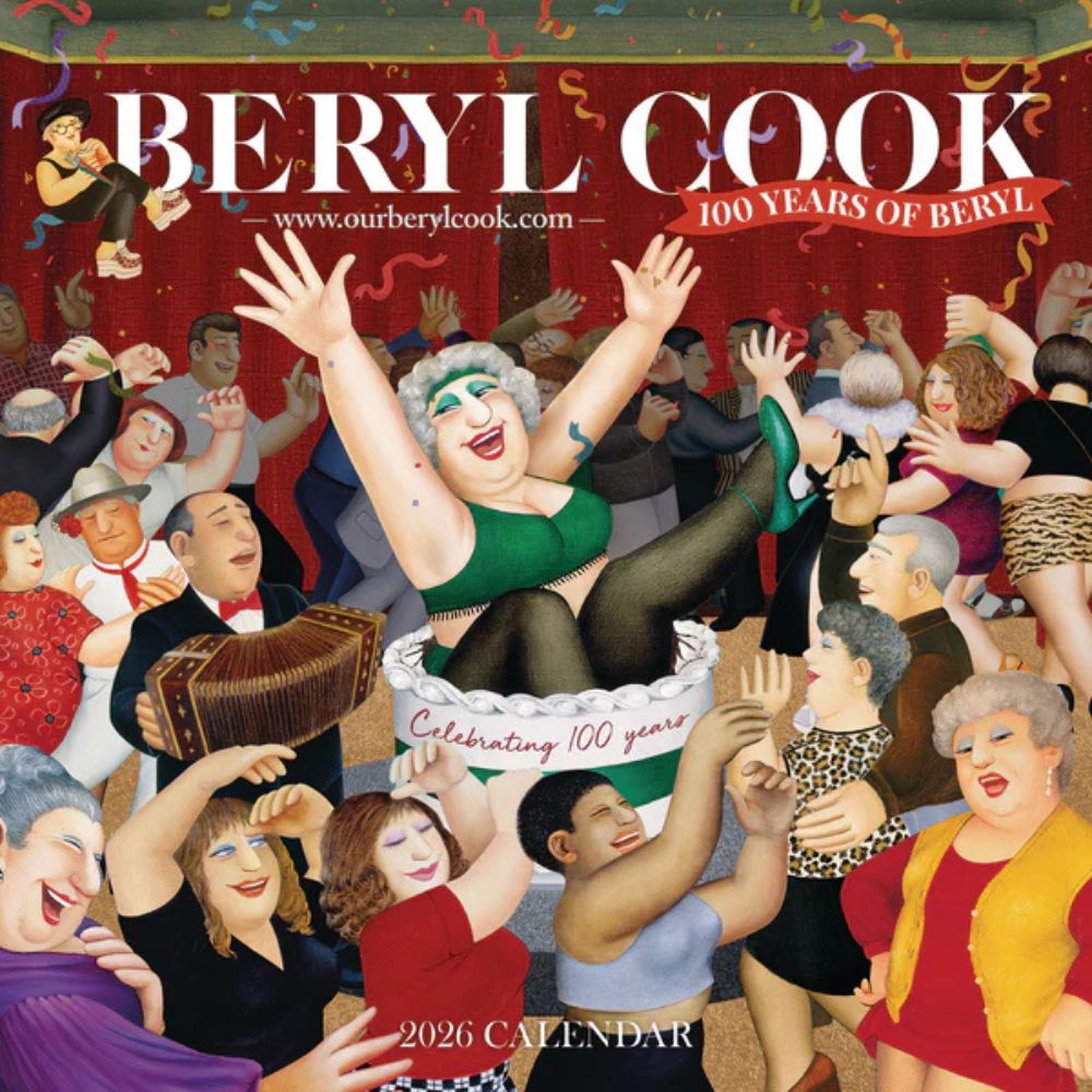 Otter House Beryl Cook Wall Calendar 2026