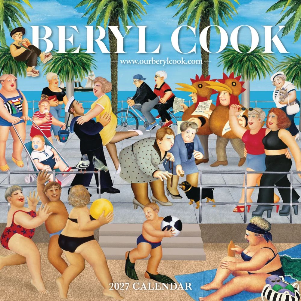 Otter House Beryl Cook Wall Calendar 2027