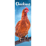 Otter House Chickens Slim Calendar 2026