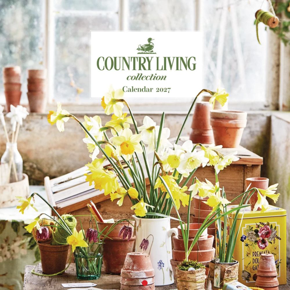 Otter House Country Living Wiro Wall Calendar 2027
