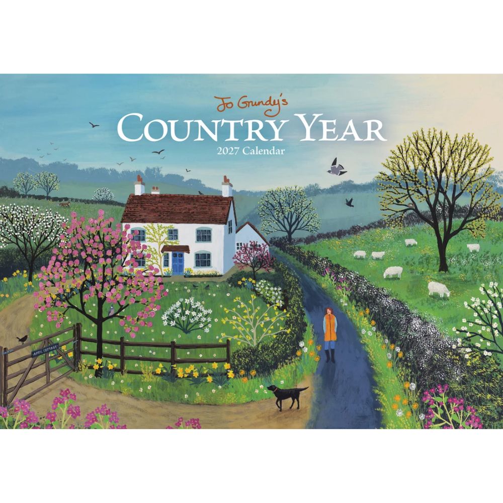 Otter House Country Year, Jo Grundy A4 Calendar 2027