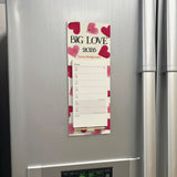 Otter House Emma Bridgewater Big Pink Hearts WTV Magnetic Calendar 2026