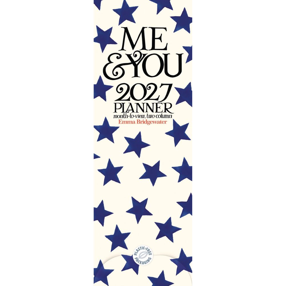 Otter House Emma Bridgewater Me & You Planner Slim Calendar 2027