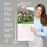 Otter House English Cottage Gardens Wall Calendar 2027