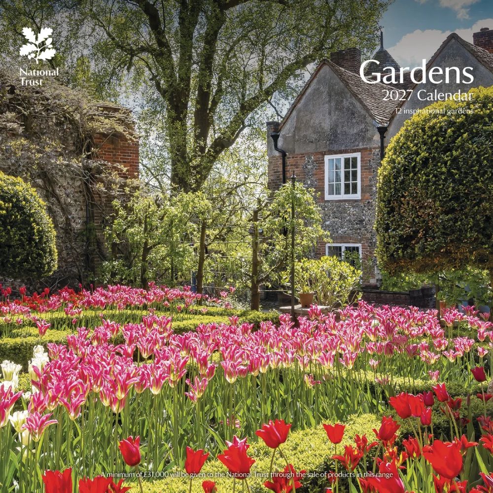 Otter House Gardens National Trust Wall Calendar 2027