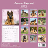 Otter House German Shepherds Wall Calendar 2027
