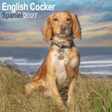 Otter House English Cocker Spaniel Wall Calendar 2027