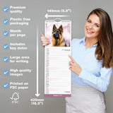 Otter House German Shepherd Slim Calendar 2027