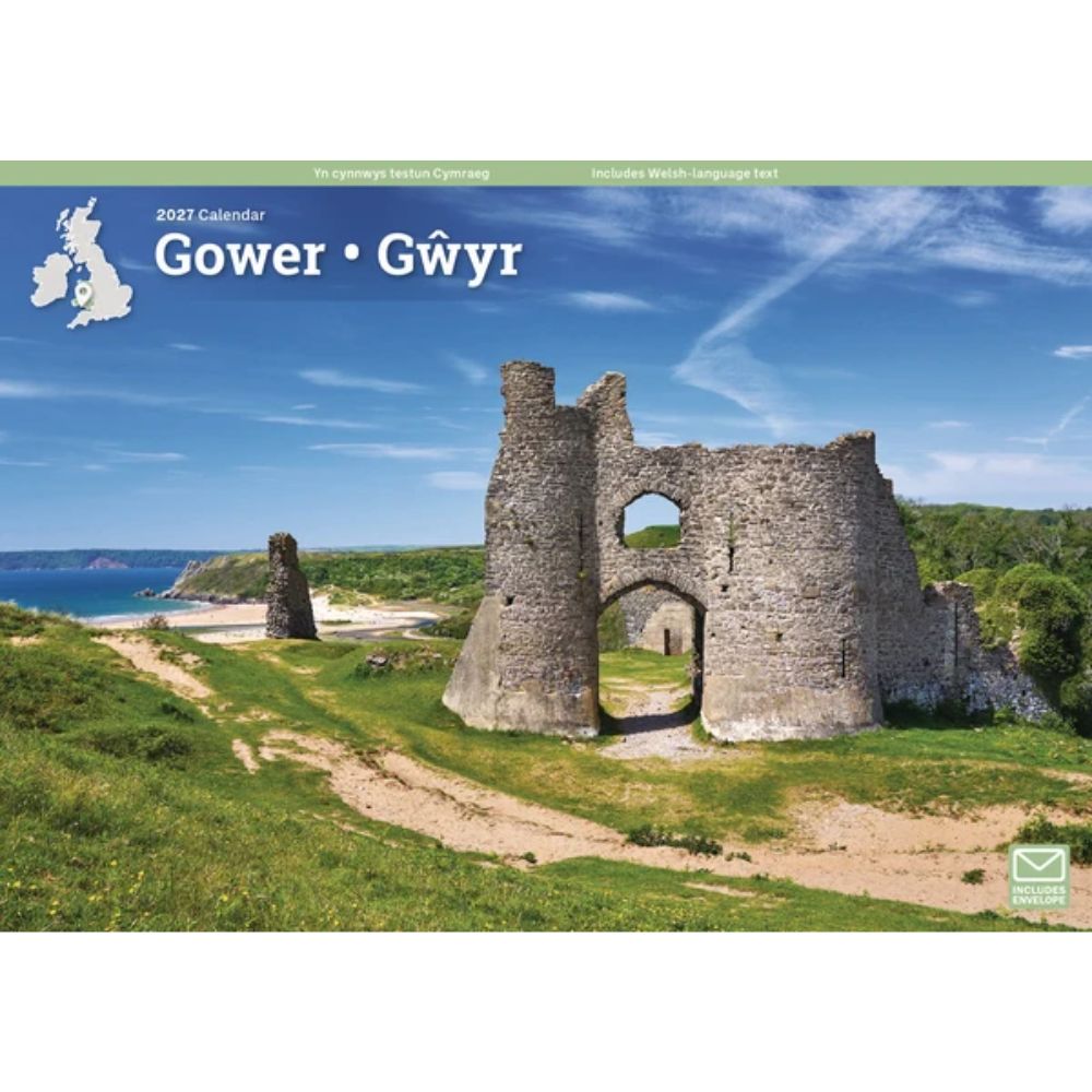 Otter House Gower A4 Calendar 2027