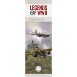 Otter House Legends Of WWII Slim Calendar 2026
