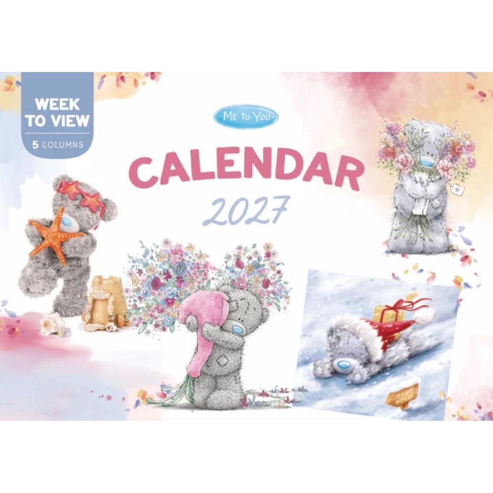 Otter House Me To You Multibrand Week-To-View Planner A4 Calendar 2027