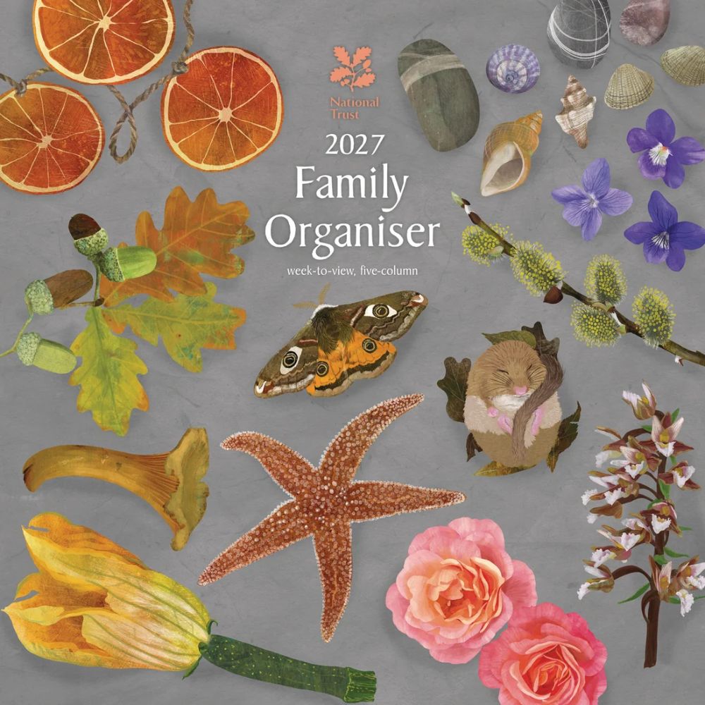 Otter House National Trust WT Planner Wall Calendar 2027
