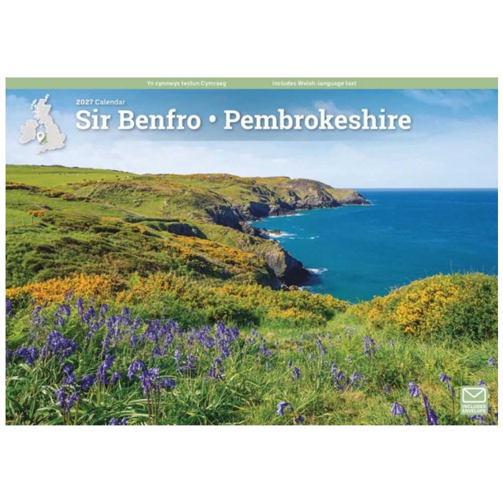 Otter House Pembrokeshire A4 Calendar 2027