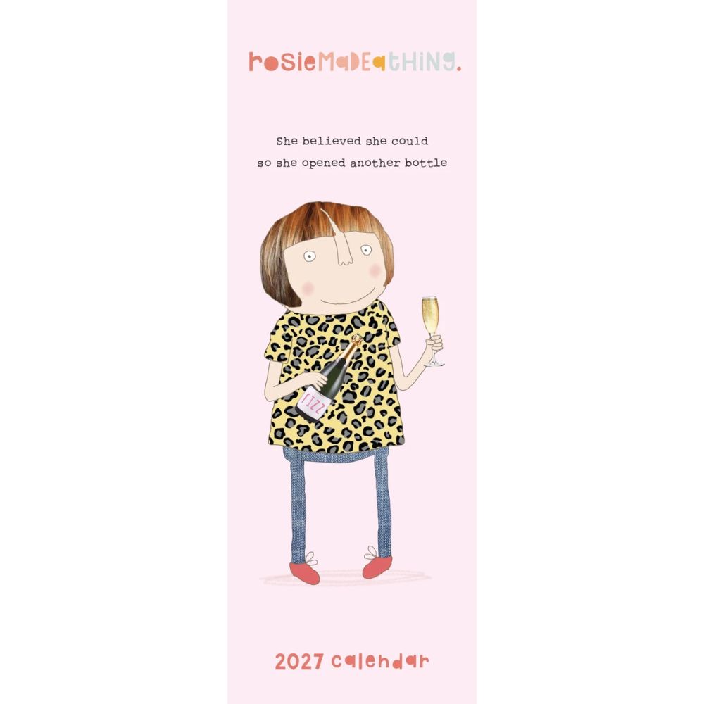 Otter House Rosie Made A Thing Slim Calendar 2027