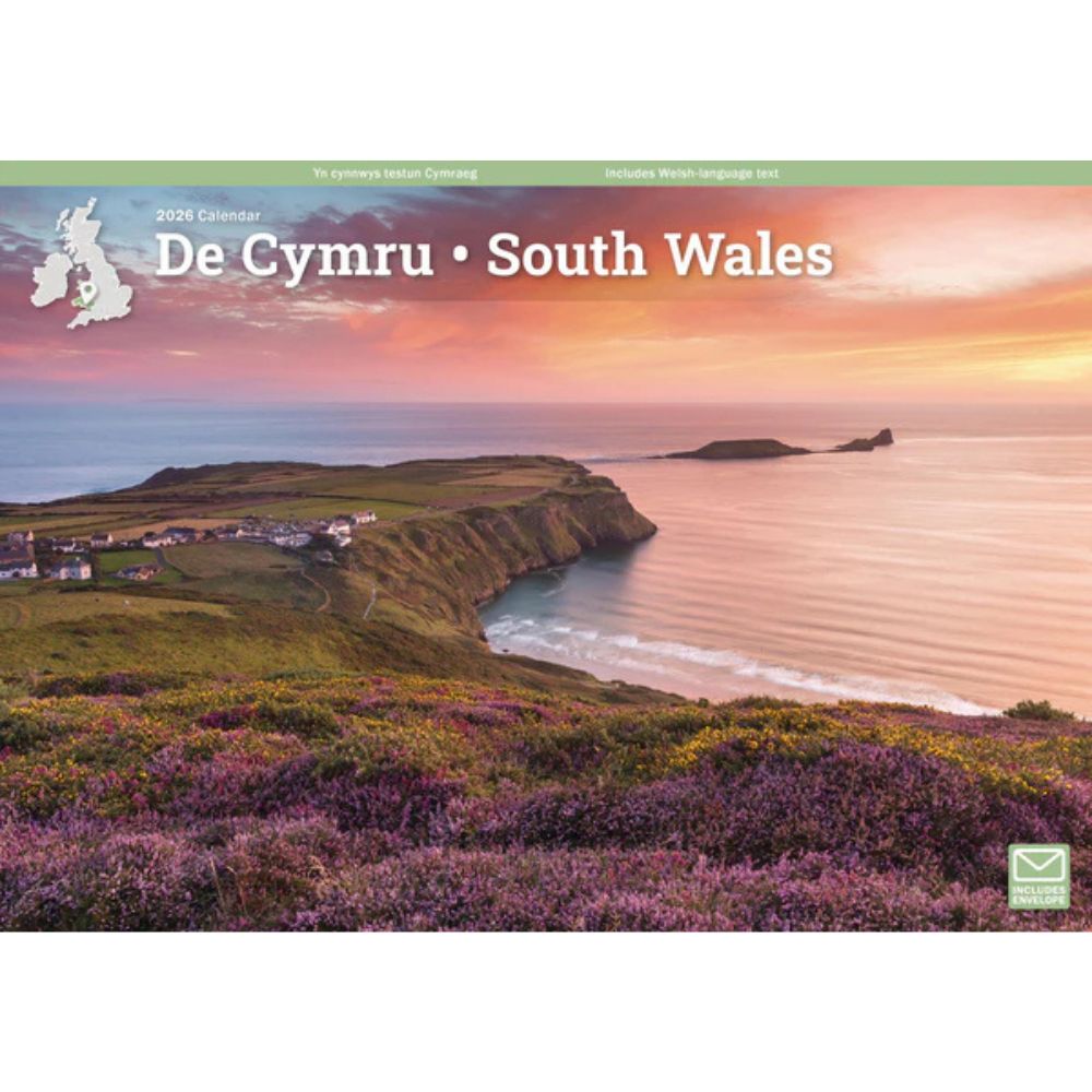 Otter House South Wales A4 Calendar 2026