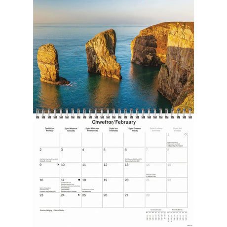 Otter House South Wales A5 Calendar 2026