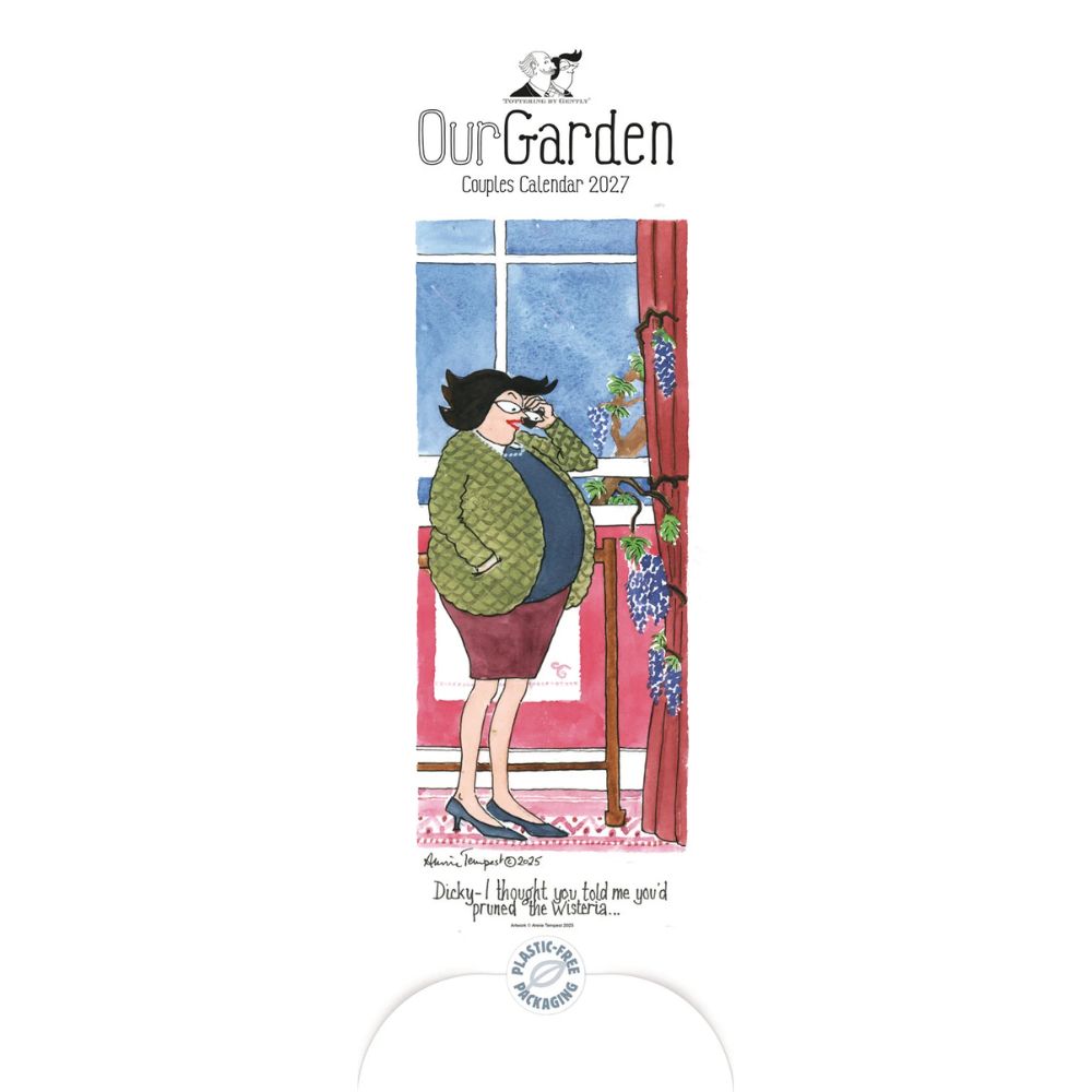 Otter House Tottering By Gently Our Garden Couples Planner Slim Calendar 2027