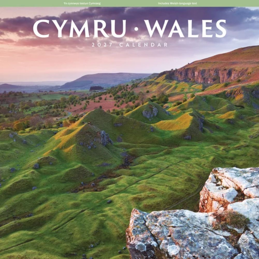 Otter House Wales Wall Calendar 2027