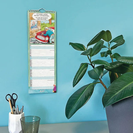 Otter House Wrinklies Slim Calendar 2026