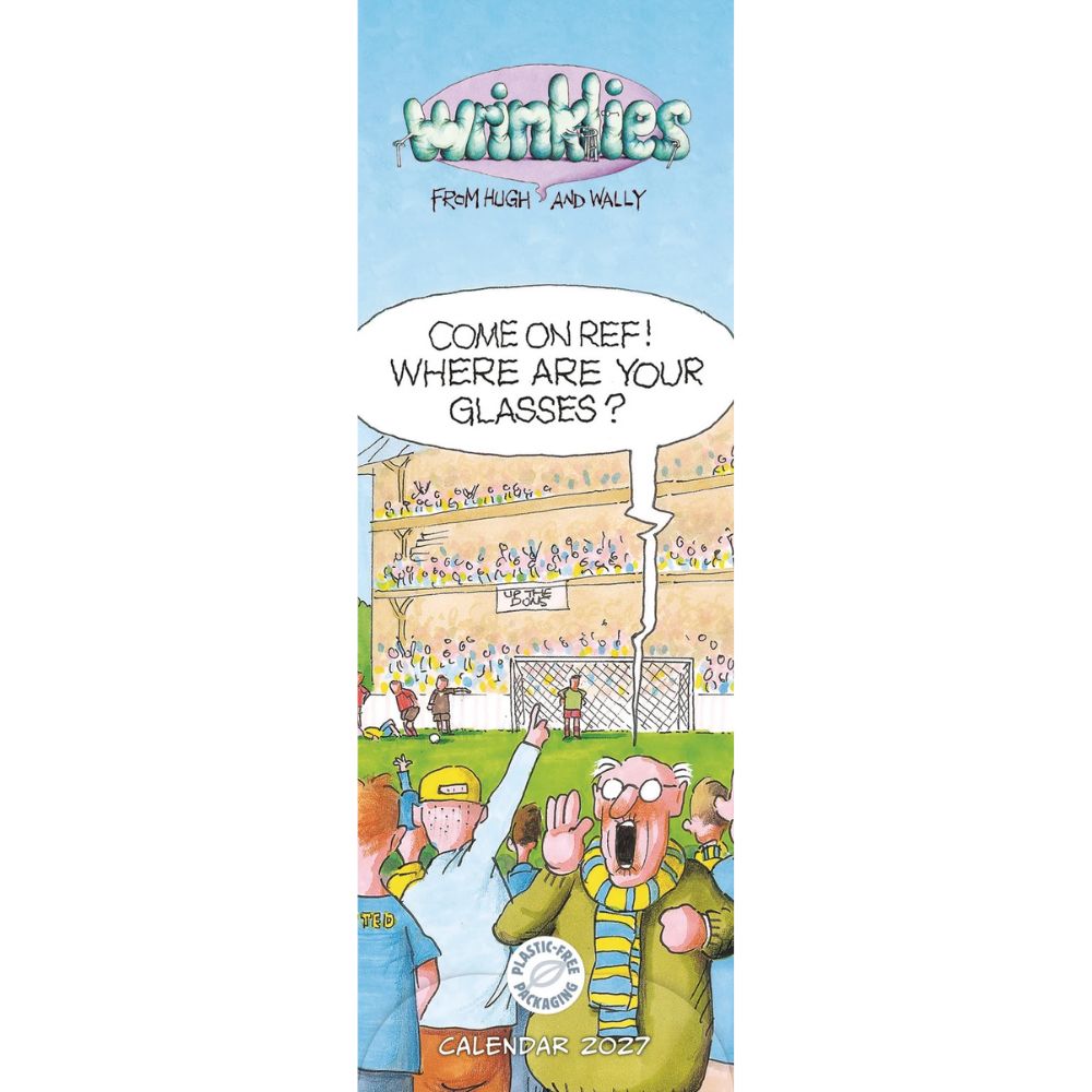 Otter House Wrinklies Slim Calendar 2027
