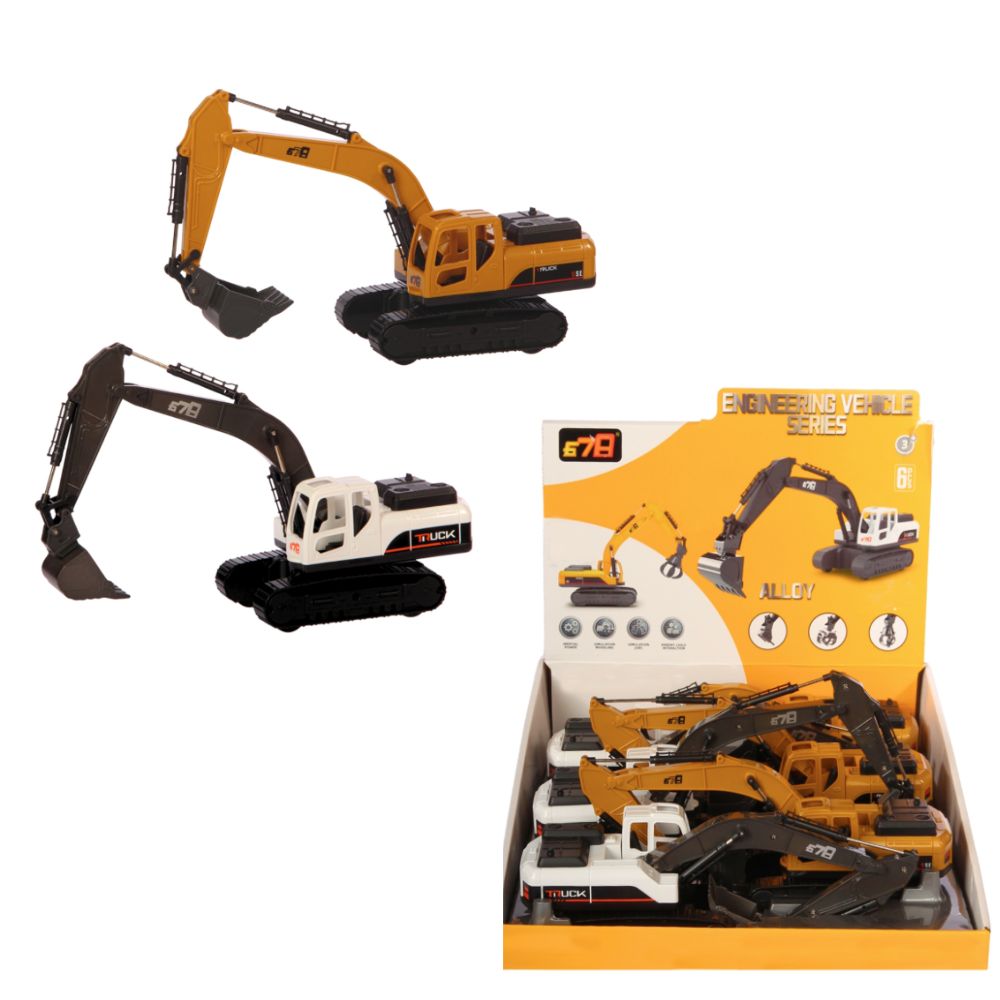 Otterdene 36cm Large Construction Digger (Choice of 2)