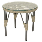 Outdoor Living Castel 2-Seater Wicker Bistro Set - Grey