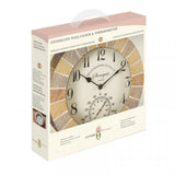 Outside In 10" Stonegate Wall Clock & Thermometer - Old Railway Line Garden Centre