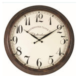 Outside In 23" Cheltenham Wall Clock - Old Railway Line Garden Centre