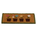 Outside In 53cm Lots of Pots Coir Doormat Insert - Old Railway Line Garden Centre