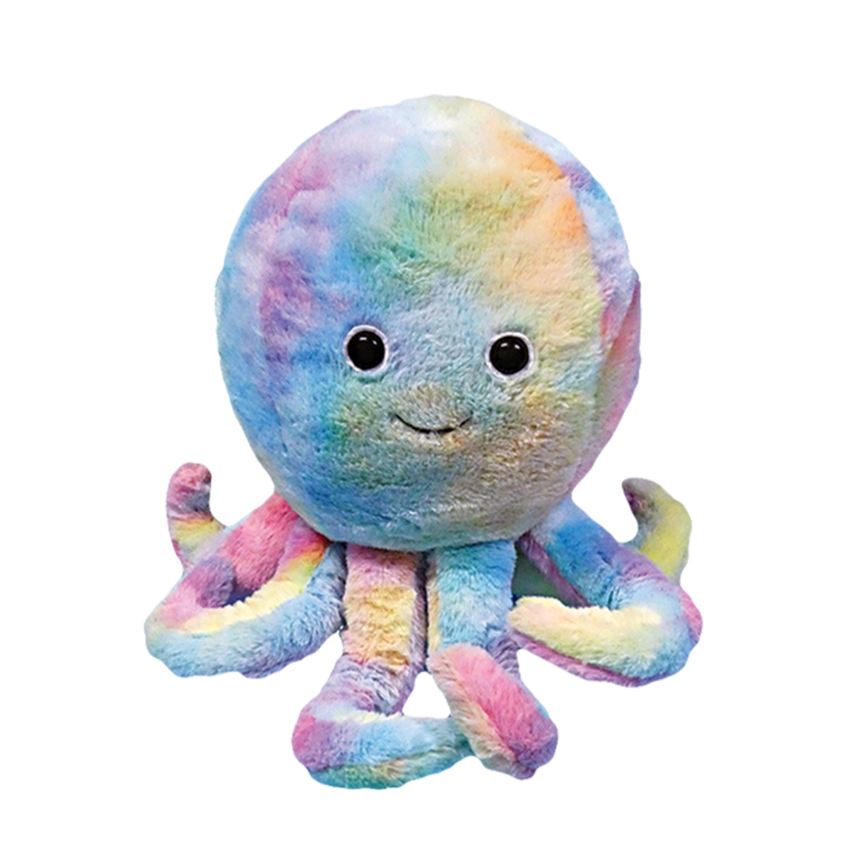 Cozy-Time Rainbow Octopus Hand Warmer Blanket