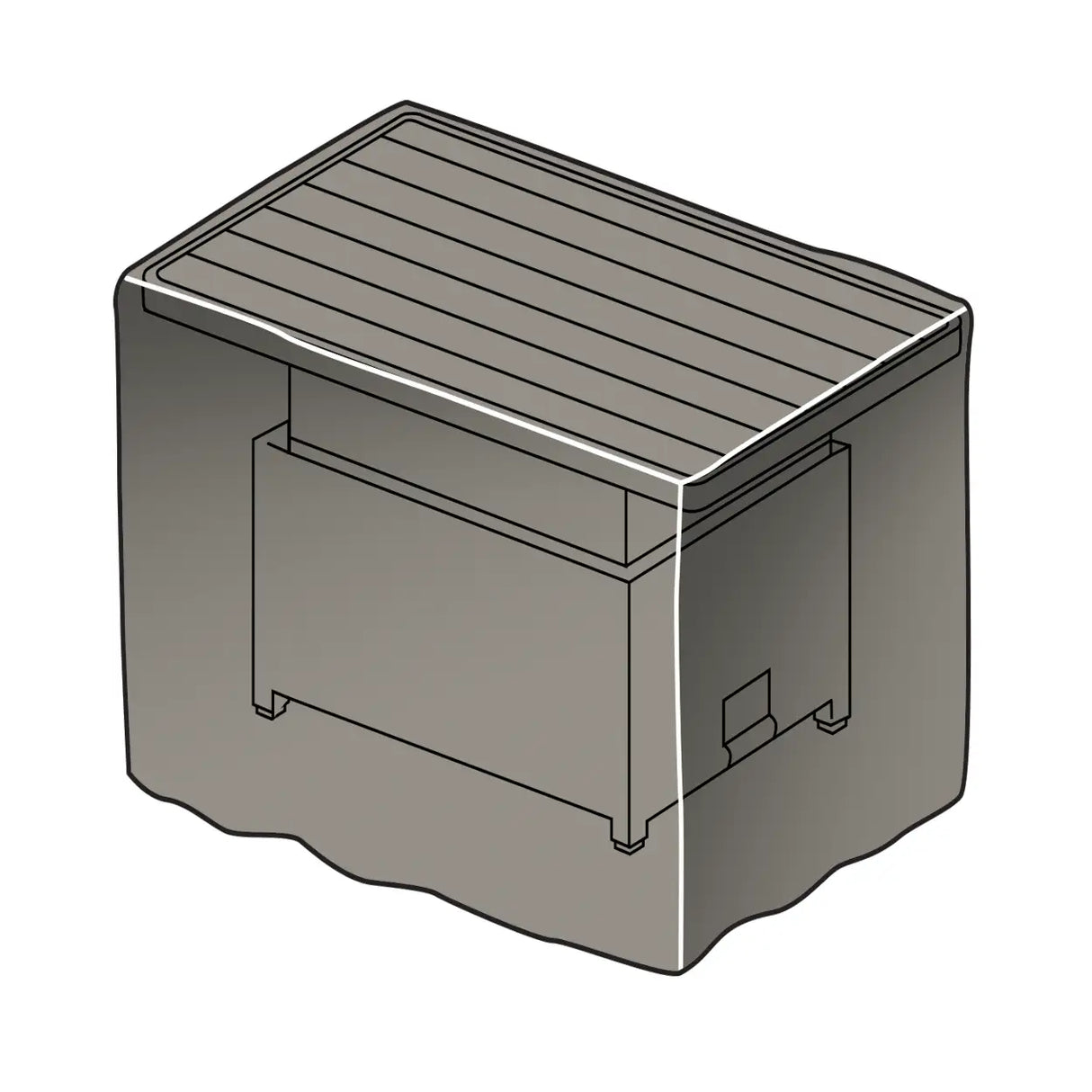 Kettler Palma Mini High/Low Table Protective Cover - 0991112-PC