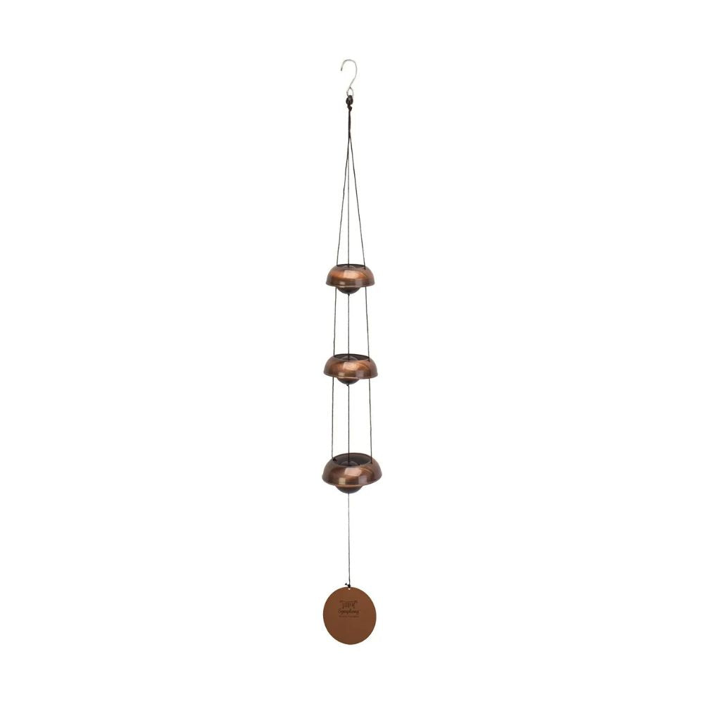 Pancea 66cm Bronze Zen Stainless Steel Wind Bells