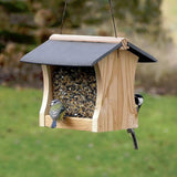 Peckish 21cm Wooden Seed Bird Feeder