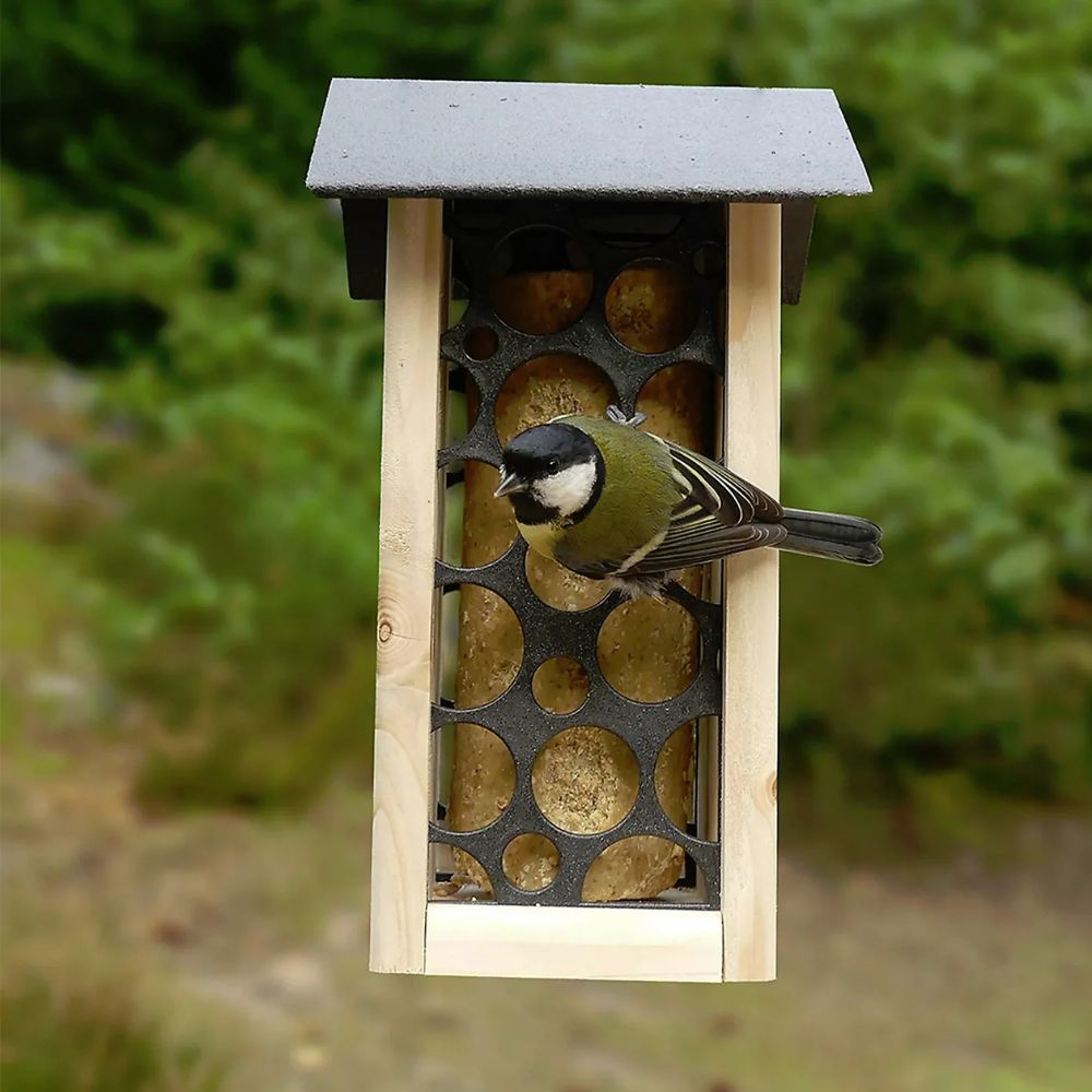 Peckish 26m Wooden Energy Ball Tower Feeder