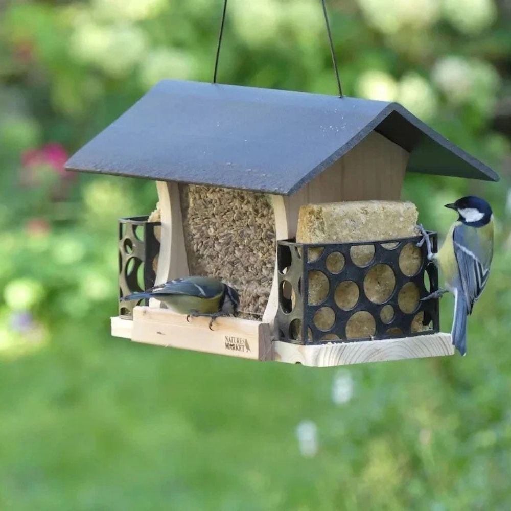 Peckish Woodland Feast Suet Cake Feeder