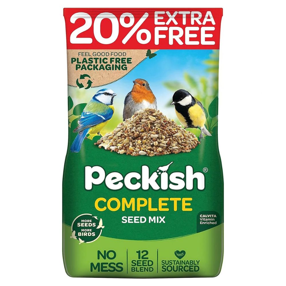 Peckish 2kg Complete Seed Mix 1.7kg + 20% Extra Free