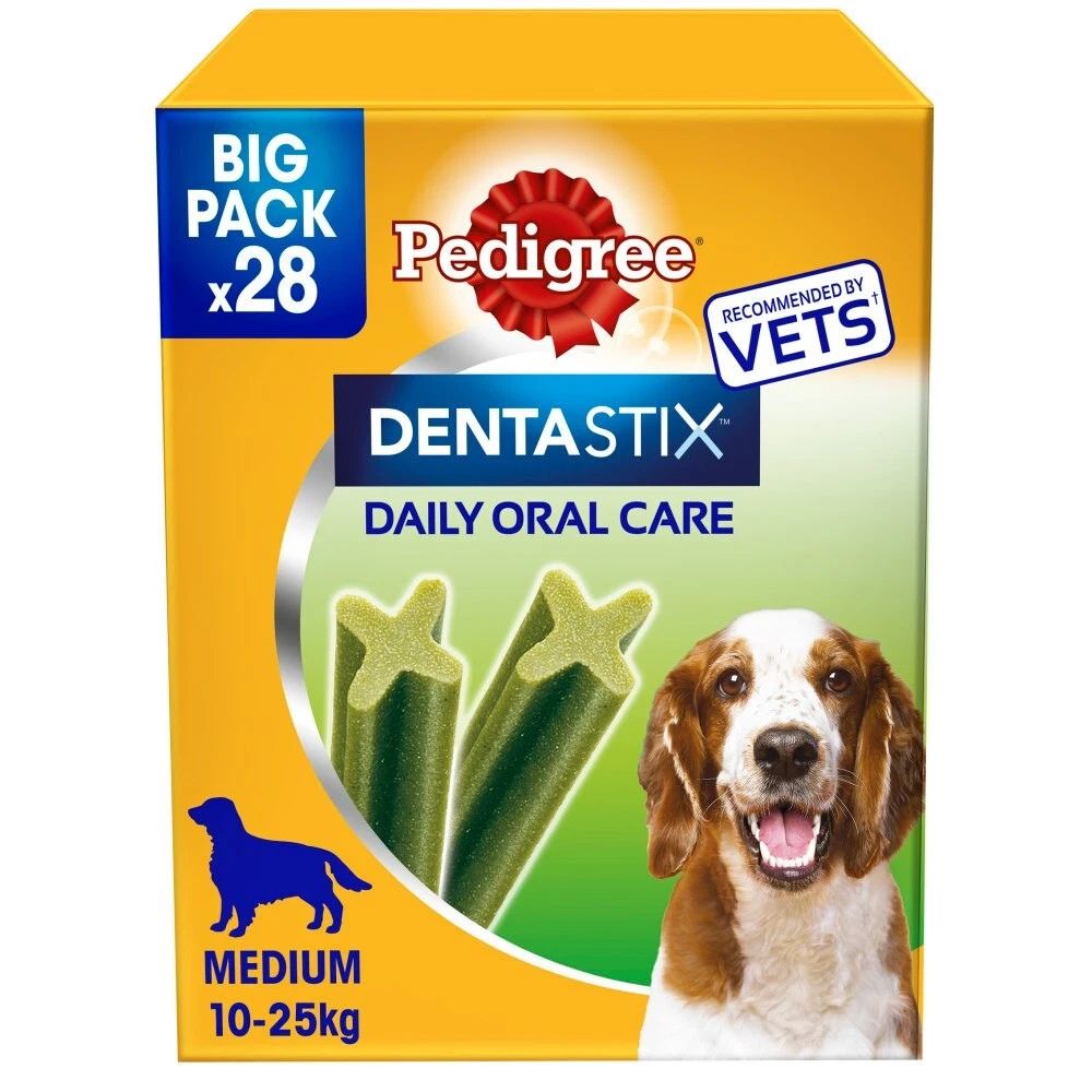 Pedigree 28 Medium Dog Dentastix Fresh Sticks