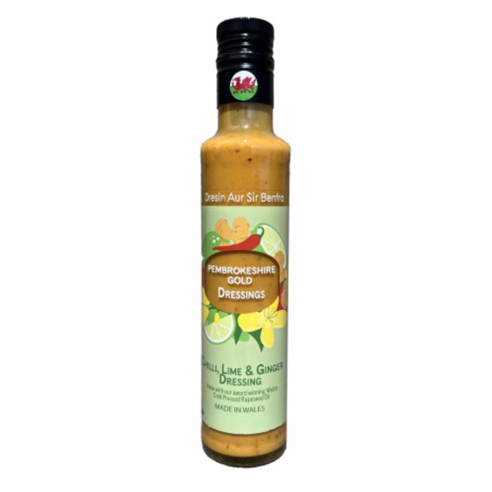 Pembrokeshire Gold 250ml Chilli, Lime & Ginger Dressing