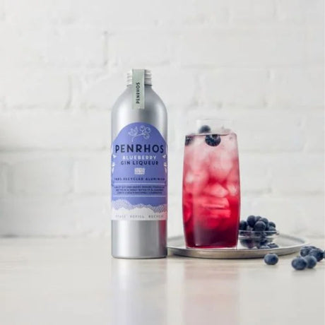 Penrhos 50cl Blueberry Gin Liqueur Tin