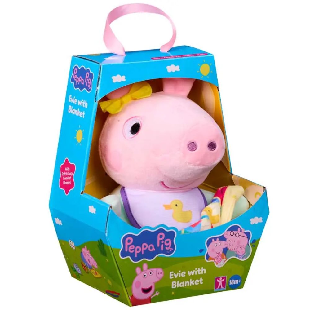 Peppa Pig Evie with Blanket